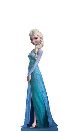 Disney Frozen Elsa Mini Cardboard Cutout 96cm Partyrama