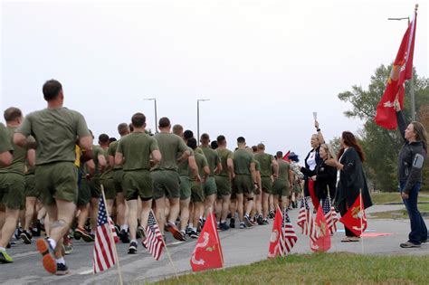 Cherry Point Marines Run To Celebrate 242nd Marine Corps Birthday