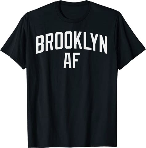 Brooklyn New York T Shirt Brooklyn Af Tee Nyc Ny Urban Wear