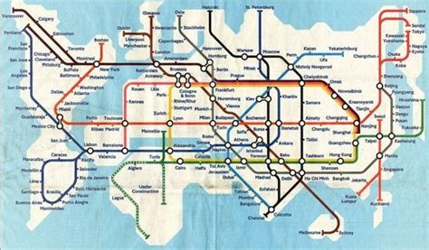 I Wish This Subway System Existed Underground Map London