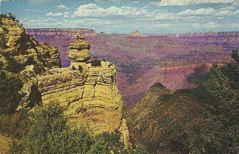 Vintage Travel Postcards Grand Canyon National Park Arizona