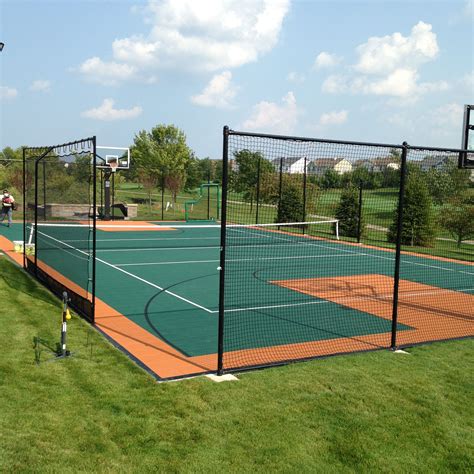 Pin By Sport Court Midwest On Residential Outdoor Courts Court