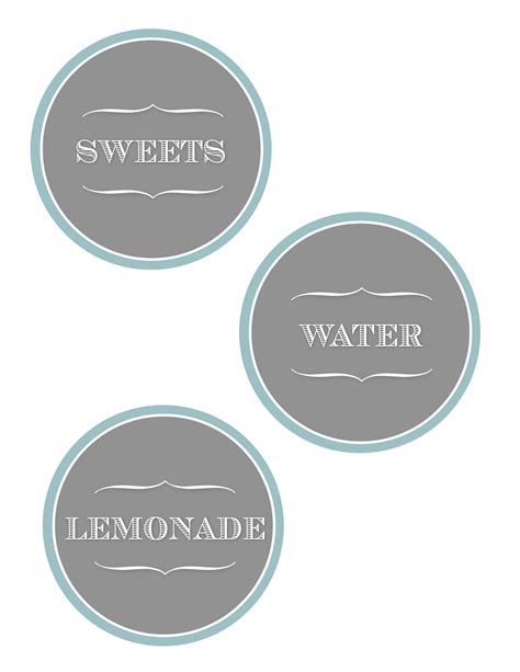 Adorable Free Printables For Your Next Party Free Labels Printable