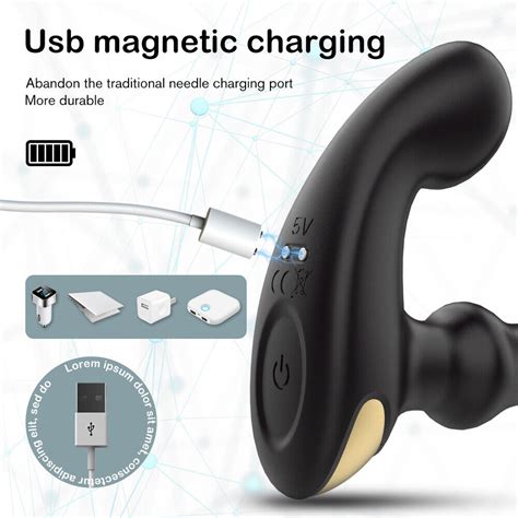 Powerful Flapping Prostate Massager Dual Motor Male Waterproof