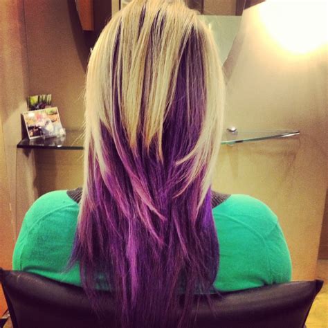 To get there is not that difficult with the help of. Blonde and Purple Hair, (joico indigo) | Hair By Me ...
