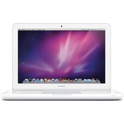 Apple Macbook White 13 Laptop 250gb Hdd Intel 240ghz 2gb Ram