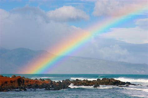 Vibrant Maui Rainbow Photograph By Angelina Hills Fine Art America