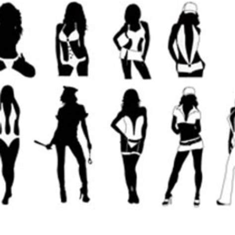 Sexy Girl Silhouettes Vector By Freevectors On Deviantart The Best Sexiz Pix