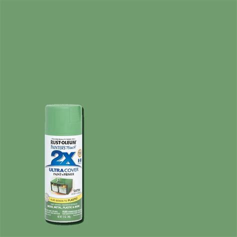 Rust Oleum Painters Touch 2x 12 Oz Satin Leafy Green General Purpose