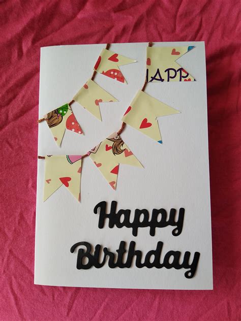 Handmade Happy Birthday Cards Pack Of Colourful Cute Mini Etsy