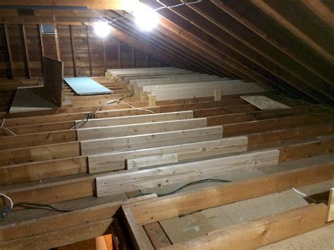 How To Put Floor Joists In Attic Image Balcony And Attic