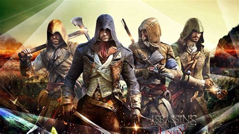 Assassins Creed Cover Video Games Assassins Creed Unity