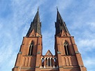 (The top part of) Uppsala Cathedral, Sweden. : r/travel