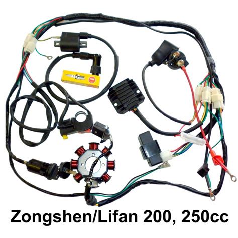 Lifan pdf repair manuals,electrical wiring diagrams,lifan spare parts catalogues,engine fault codes. Wiring Diagram 4 Zongshen 200cc