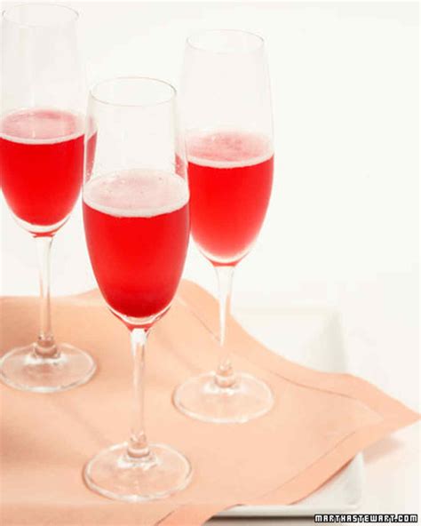 Pop the cork and get the evening started with these delightfully refreshing recipes. Holiday Champagne Cocktails | Martha Stewart