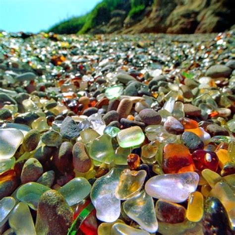 10 Stunning Photos Of Californias Glass Beach Glass Beach California