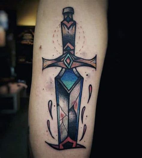 50 Sword Tattoos For Men A Sharp Sense Of Sophistication