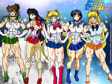 Sailor Scouts By Camuskilller On Deviantart