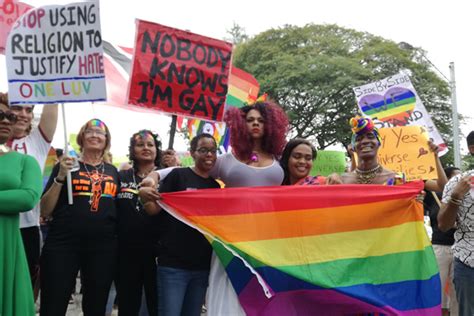 Tandt Holds First Gay Pride Parade Repeating Islands