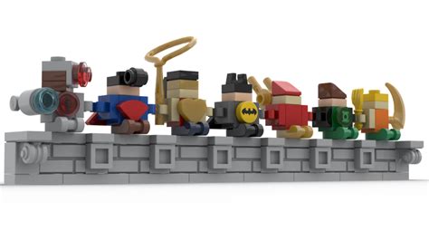 Lego Moc Mini Justice League Of America By Javiperillas Rebrickable