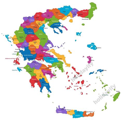 Mapa Grecji IPuzzle Foto Puzzle