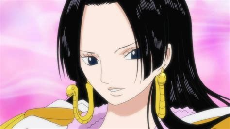 Boa Hancock One Piece Blue Eyes Earrings Jewelry Long Hair Image