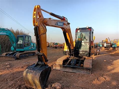 Used Excavator Sany Sy60c Sany Digger Secondhand 6t Construction