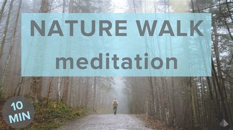 Guided Walking Meditation Mindful Meditation To Do On A Walk Youtube