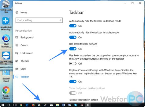 Taskbar Icon Size