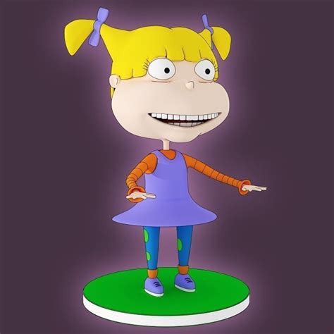 Rugrats Angelica Pickles Free 3d Model Blend