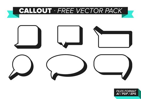 Callout Free Vector Pack 100351 Vector Art At Vecteezy