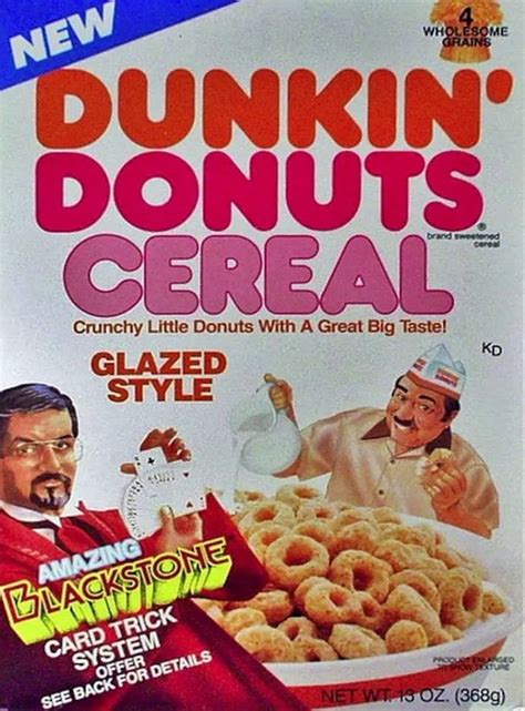 Anyone Remember Dunkin Donuts Cereal R80s