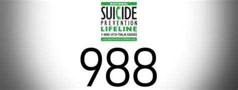 by july 2022 9 8 8 will be the nationwide mental health crisis and suicide prevention number