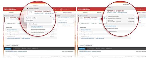 How To Find Routing Account Number On Wells Fargo App Web And Check