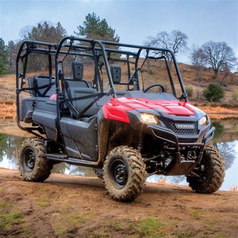 Of course the defining feature that sells a utv as a utility model is the dump bed. HONDA PIONEER 700-4 Motorcycles Specification