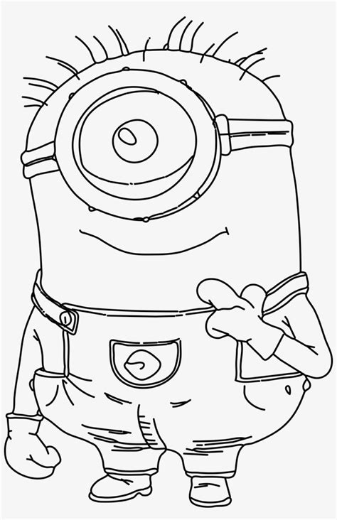 Carl Minion Coloring Page Coloring Pages