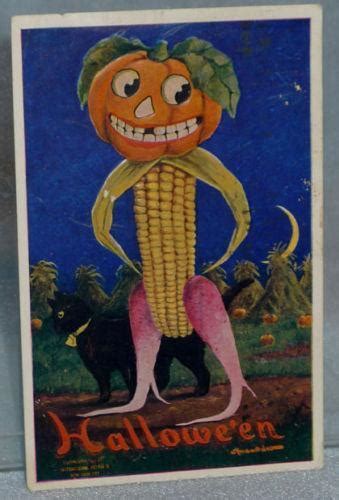 Antique Halloween Postcards Ebay