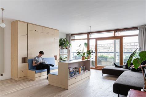 Multi Functional Furniture Makes This Small Apartment A Livable Space