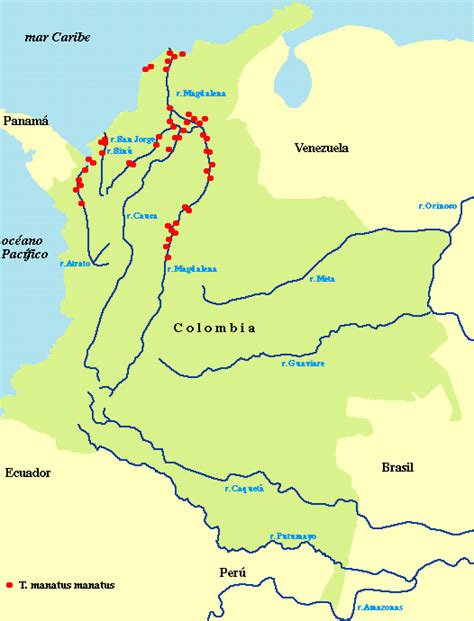 Mapa De Colombia Con Los Rios Imagui