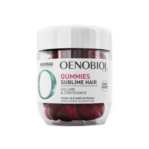 Oenobiol Sublime Hair 60 Gummies Parapharmacie Pharmarket