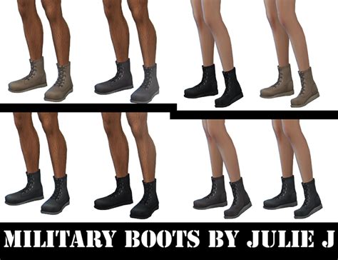 Ts4 Strangetown Military Pants And Boots Love 4 Cc Finds