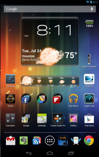 Top Widgets For The Nexus 7 Nexus 7 Nexus Widget