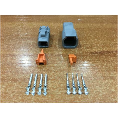 Deutsch Dtm 4 Pin Motorsport Connector Kit Fuse Factory