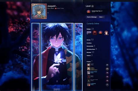 Steam Artwork Design - Giyu Tomioka [Animated] by Rsundriyak on DeviantArt