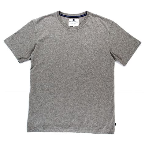 Plain Light Grey 1871 T Shirt Blackandblue1871