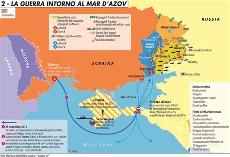 Nel donbas una guerra brutale, la russia destabilizza l'ucraina e l'intera europa. Tra Russia e Ucraina: l'Azov è diventato un mare di guai ...
