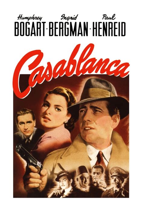 Movie Poster For Casablanca Flicks