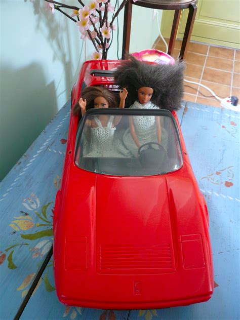 Barbies In Car Pearlyqueen Flickr