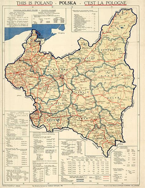 Old Poland Map Vintage Map Of Poland Poland Poster Map Etsy