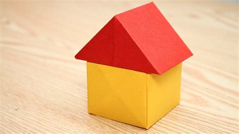 Easy Origami House How To Make House Step By Step Doovi